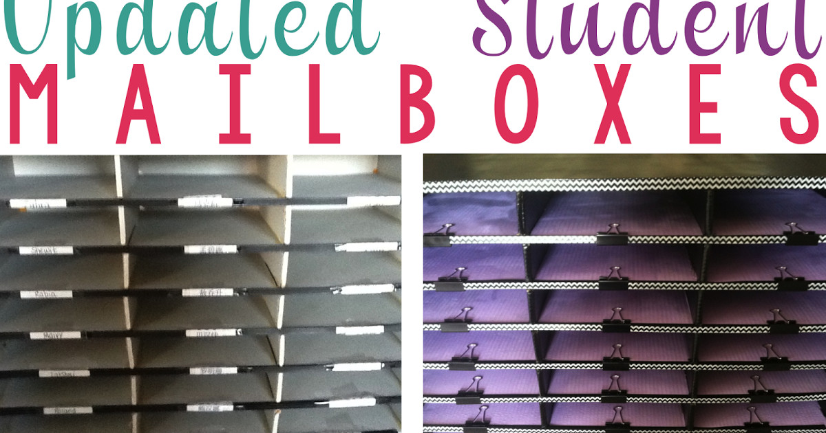Classroom Mailboxes DIY
 DIY Updated Student Mailboxes Literacy Spark