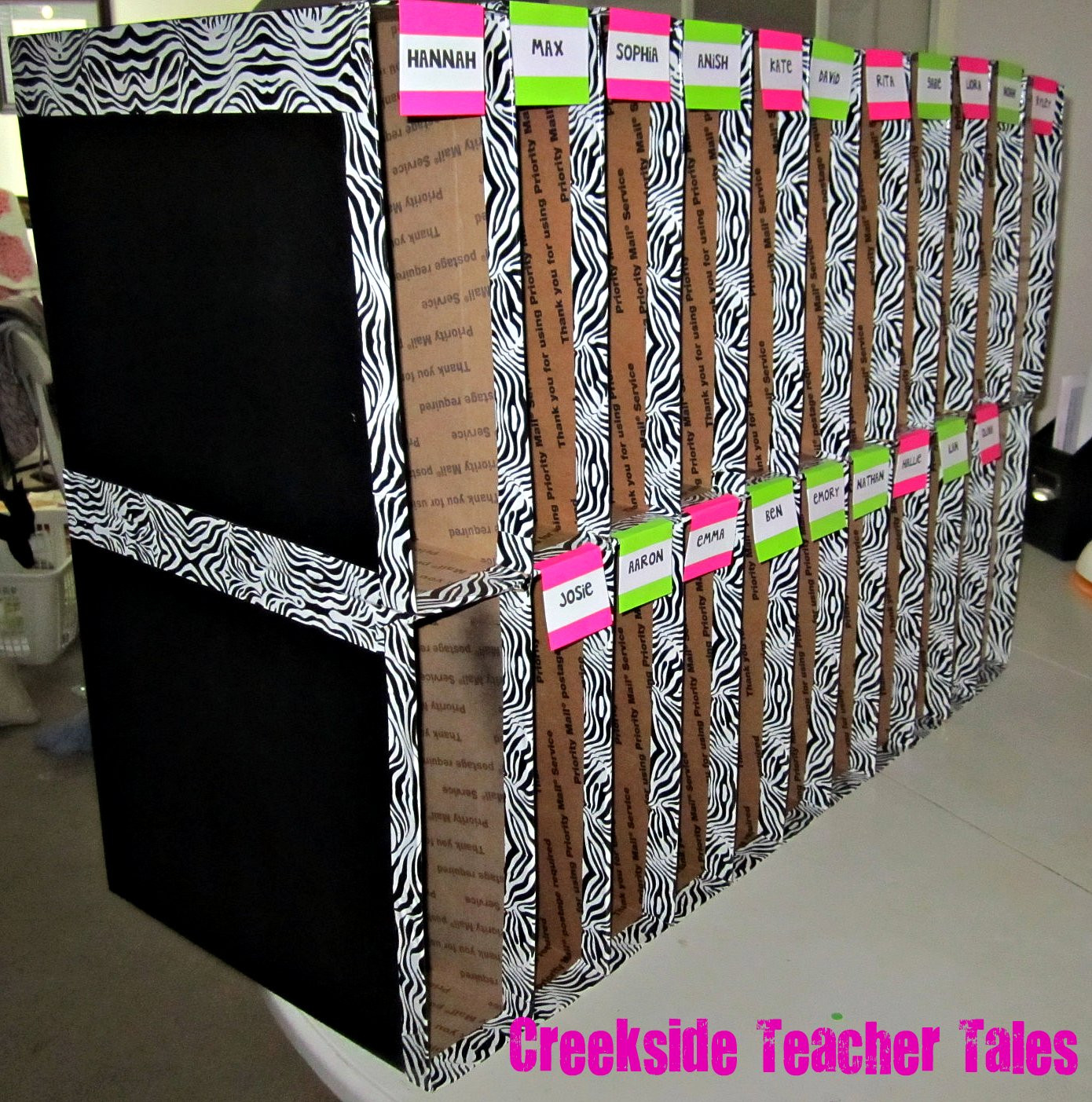 Classroom Mailboxes DIY
 Freebies & DIY Creekside Teacher Tales