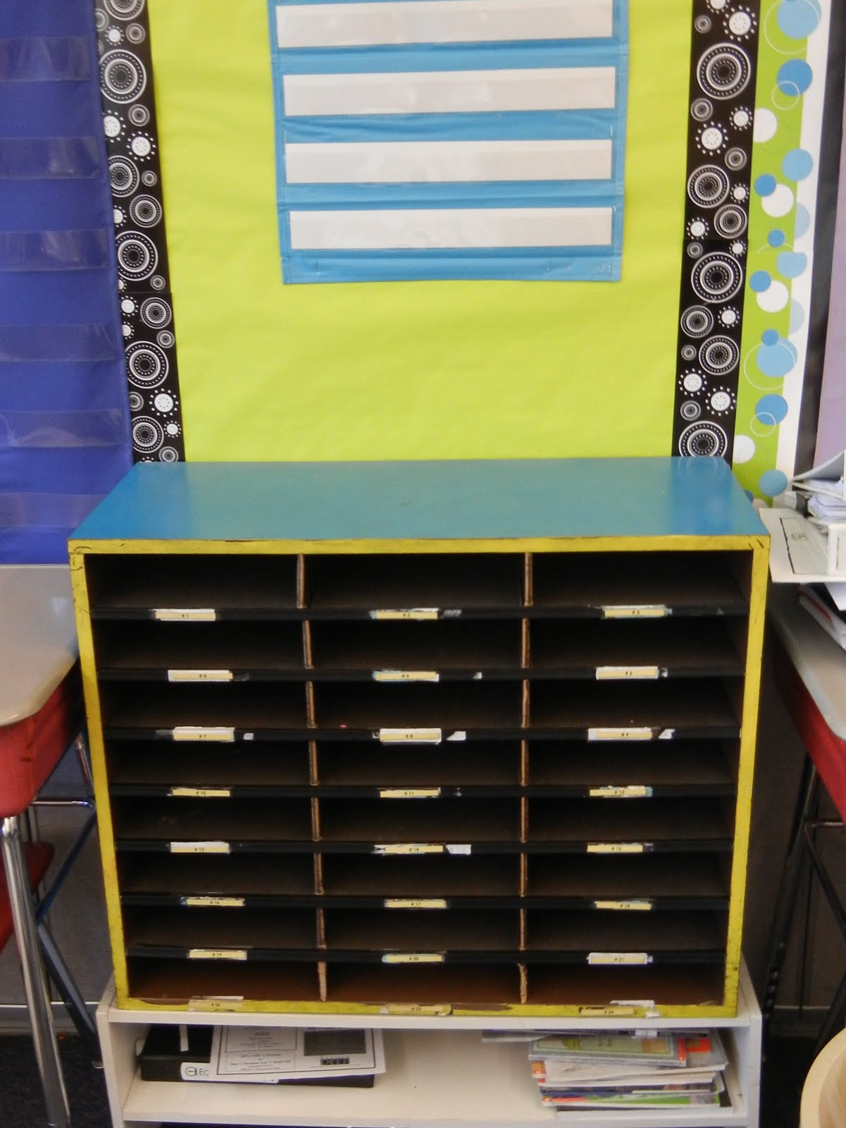Classroom Mailboxes DIY
 Ideas for Cheap and Easy STUDENT MAILBOXES in the
