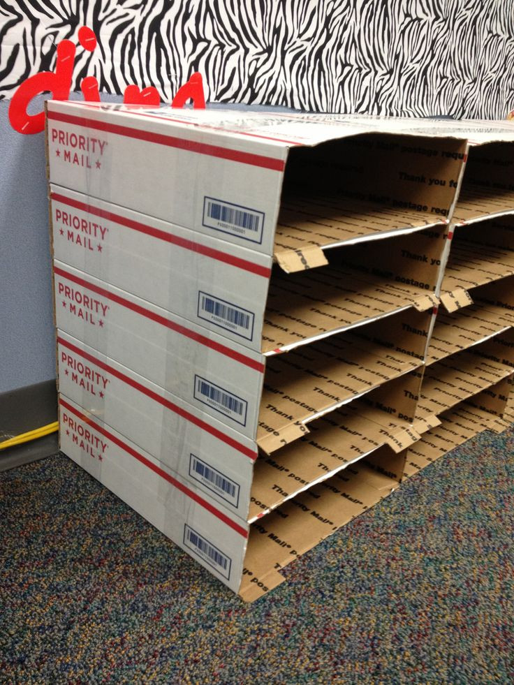 Classroom Mailboxes DIY
 25 best ideas about fice Mailboxes on Pinterest