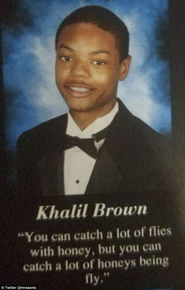 Clever Graduation Quotes
 High school seniors reveal clever yearbook quotes before