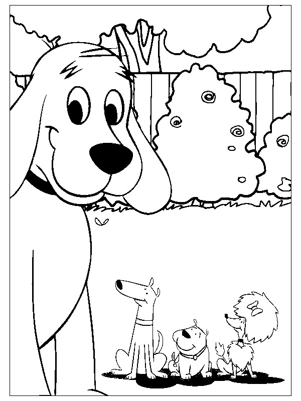 Clifford Coloring Pages
 Coloring Page Clifford coloring pages 2