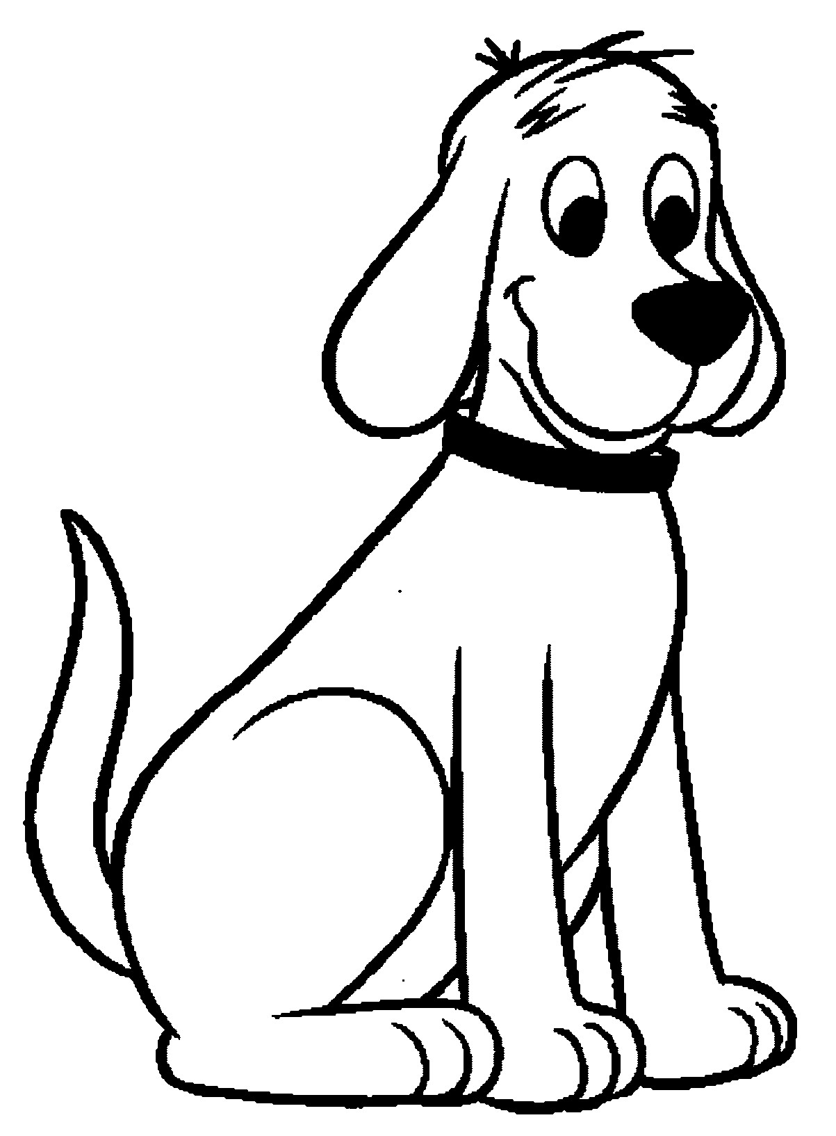 Clifford Coloring Pages
 Clifford the Big Red Dog Coloring Pages