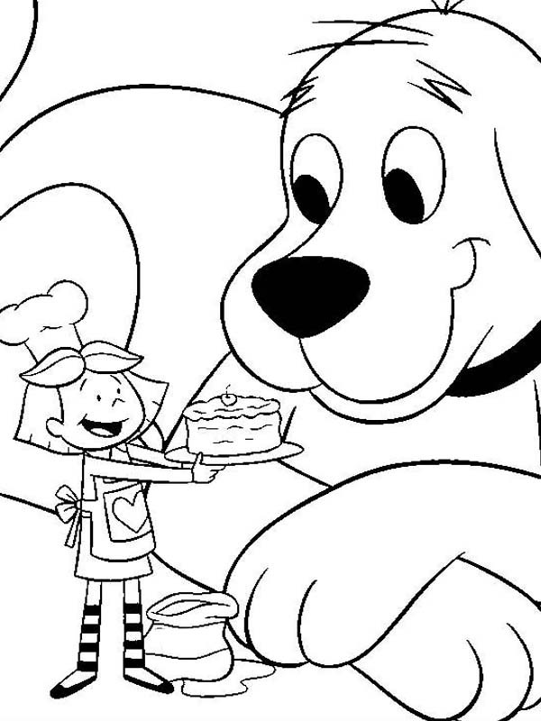 Clifford Coloring Pages
 Clifford Thanksgiving Coloring Pages