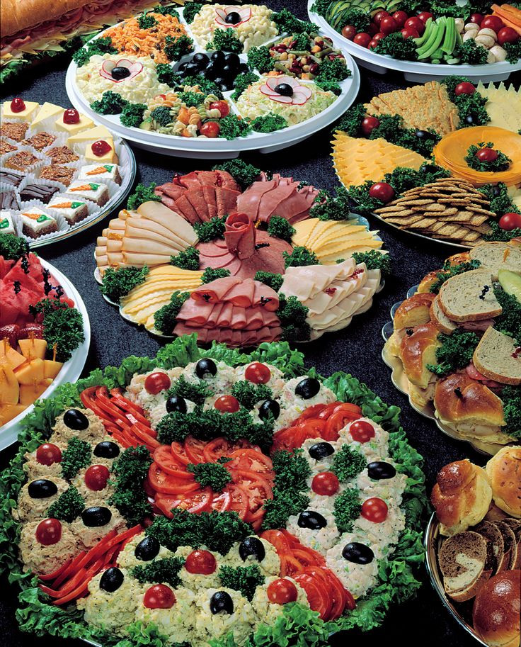 Cold Party Food Ideas Buffet
 Our catering selections include Cold Cut Platters