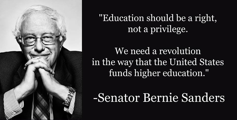 College Education Quotes
 Education – Bernie Sanders for President