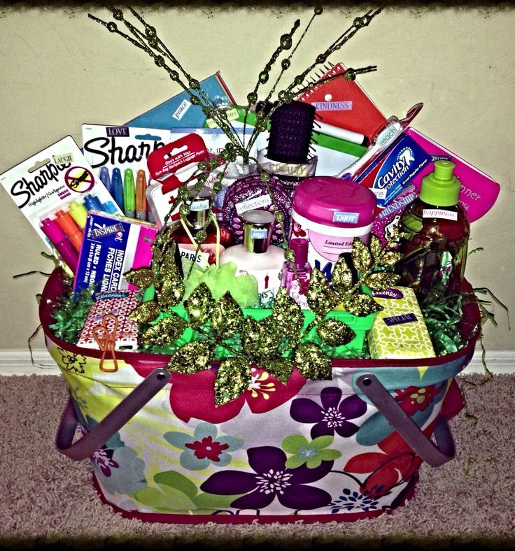 College Graduation Gift Ideas For Her
 College Student Gift Basket for her This basket is