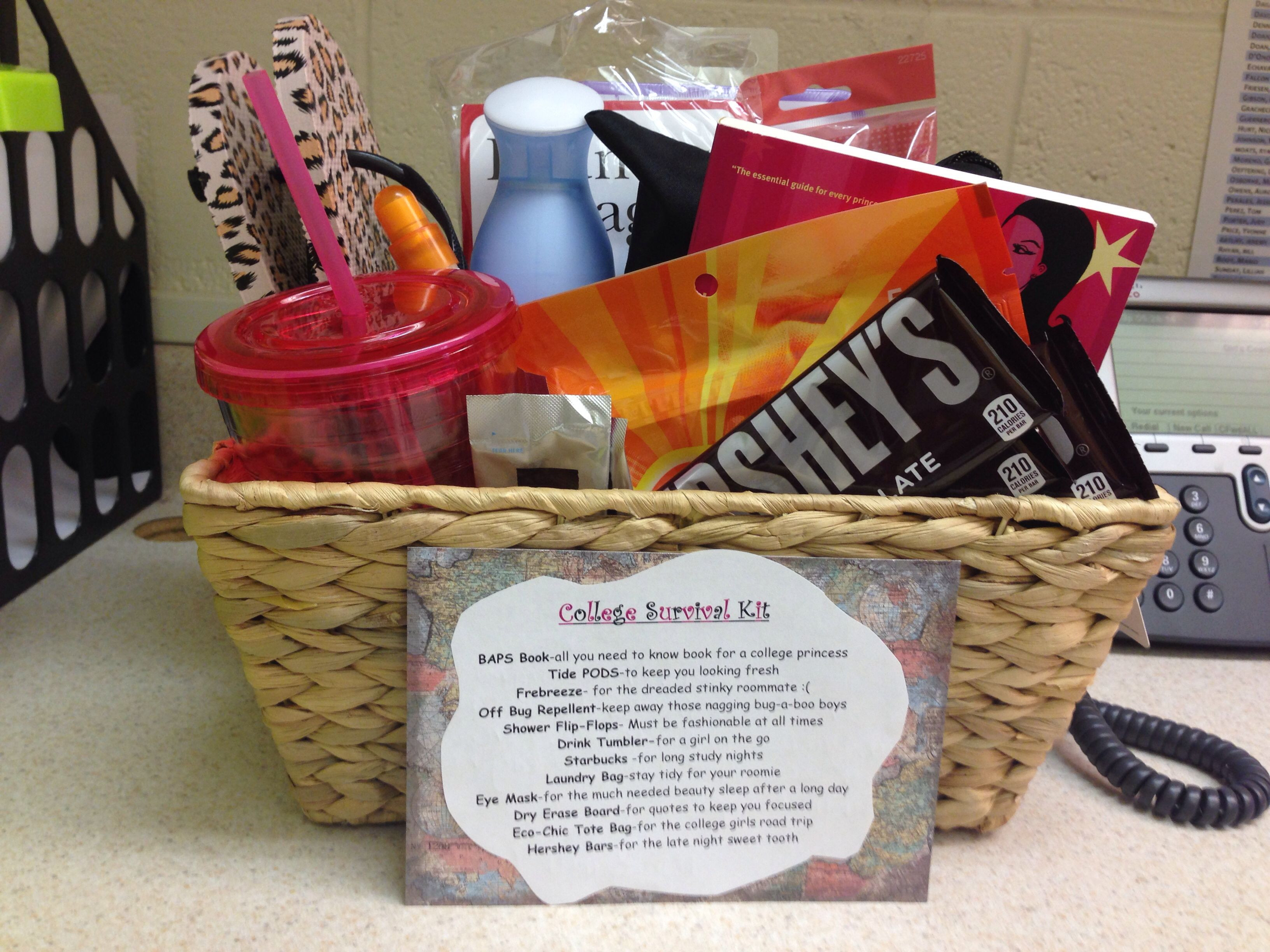College Graduation Gift Ideas For Sister
 College Survival kit for the high school grad My sister