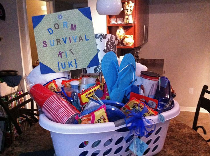 College Graduation Gift Ideas For Sister
 DIY Gift Basket for College Girls