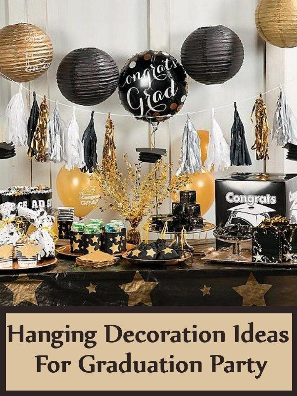 College Graduation Party Ideas For Adults
 Hanging Decoration Ideas For Graduation Party