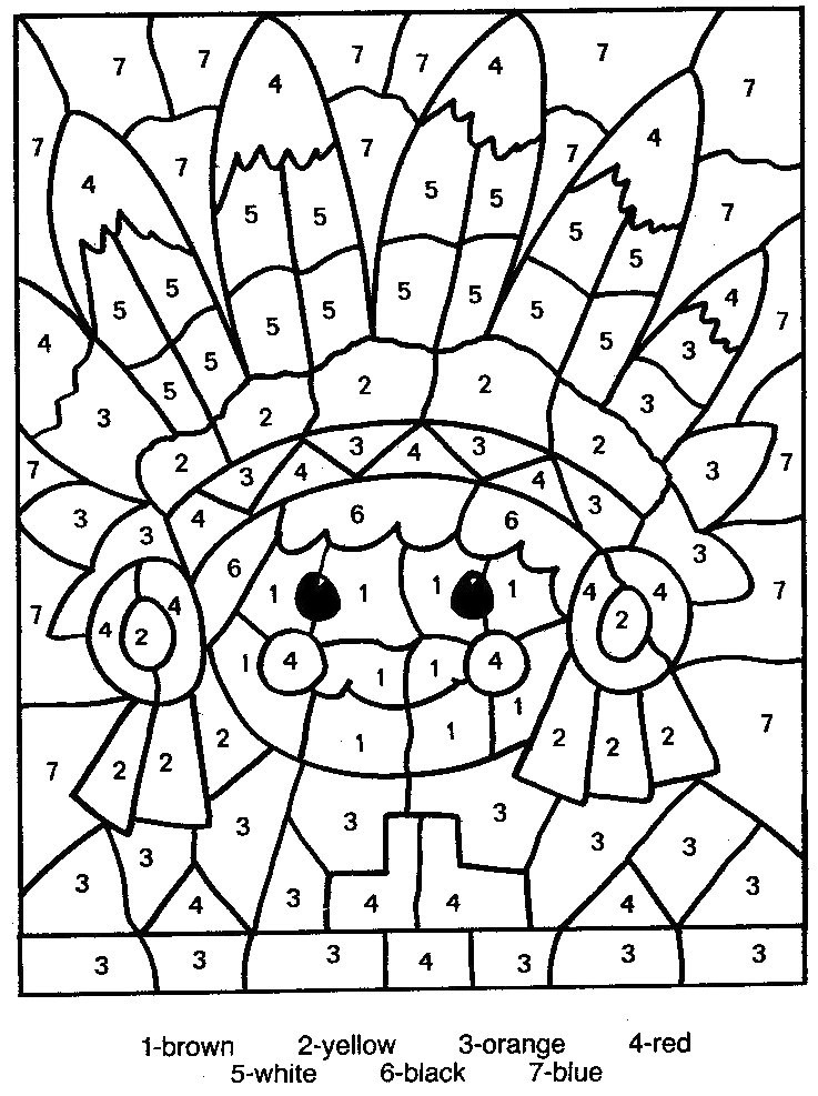 Color By Number Coloring Pages Printable
 Free Printable Color by Number Coloring Pages Best