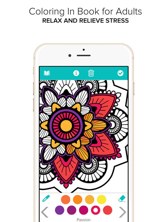 Coloring Book App For Adults
 App Shopper Coloring Book for Adults Color Mandala Books