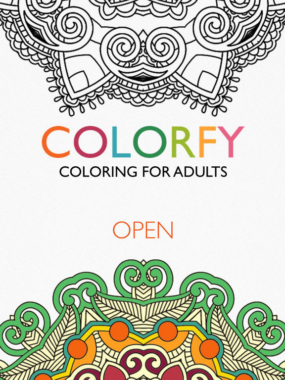 Coloring Book App For Adults
 App Shopper Colorfy Coloring Book for Adults Free