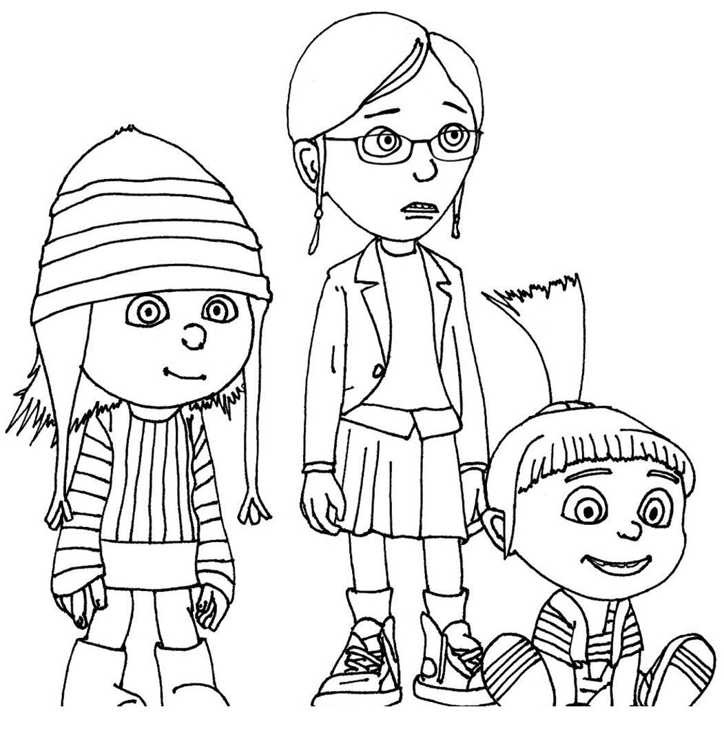 Coloring Book For Me
 Free Printable Despicable Me Coloring Pages For Kids