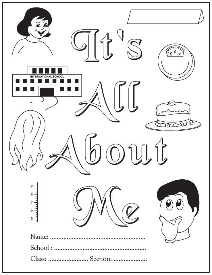 Coloring Book For Me
 All About Me coloring pages to and print for free