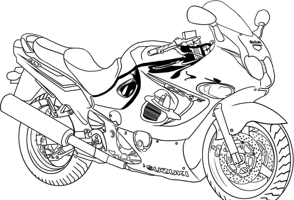 Coloring Book For Toddlers Pdf
 Coloring Pages Free Printable Motorcycle Coloring Pages