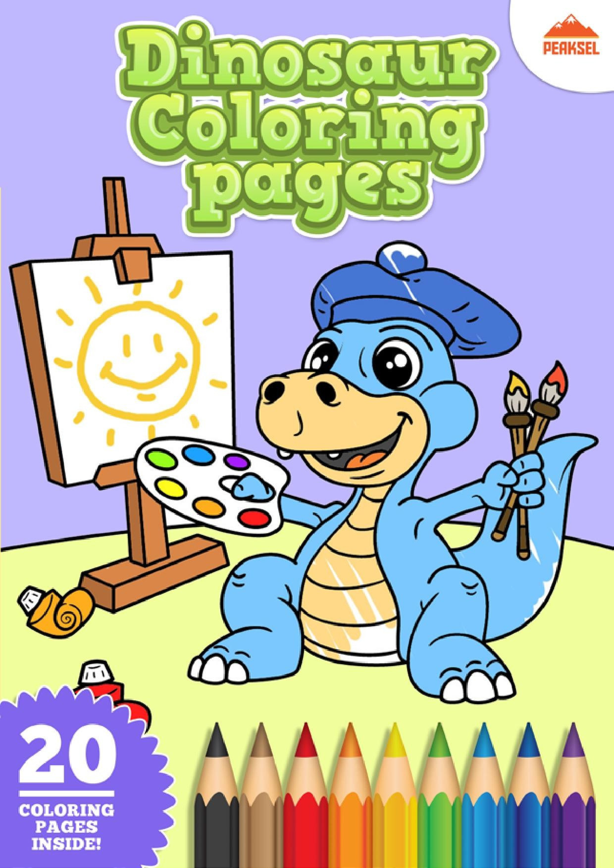Coloring Book For Toddlers Pdf
 File Dinosaur Coloring Pages Printable Coloring Book For