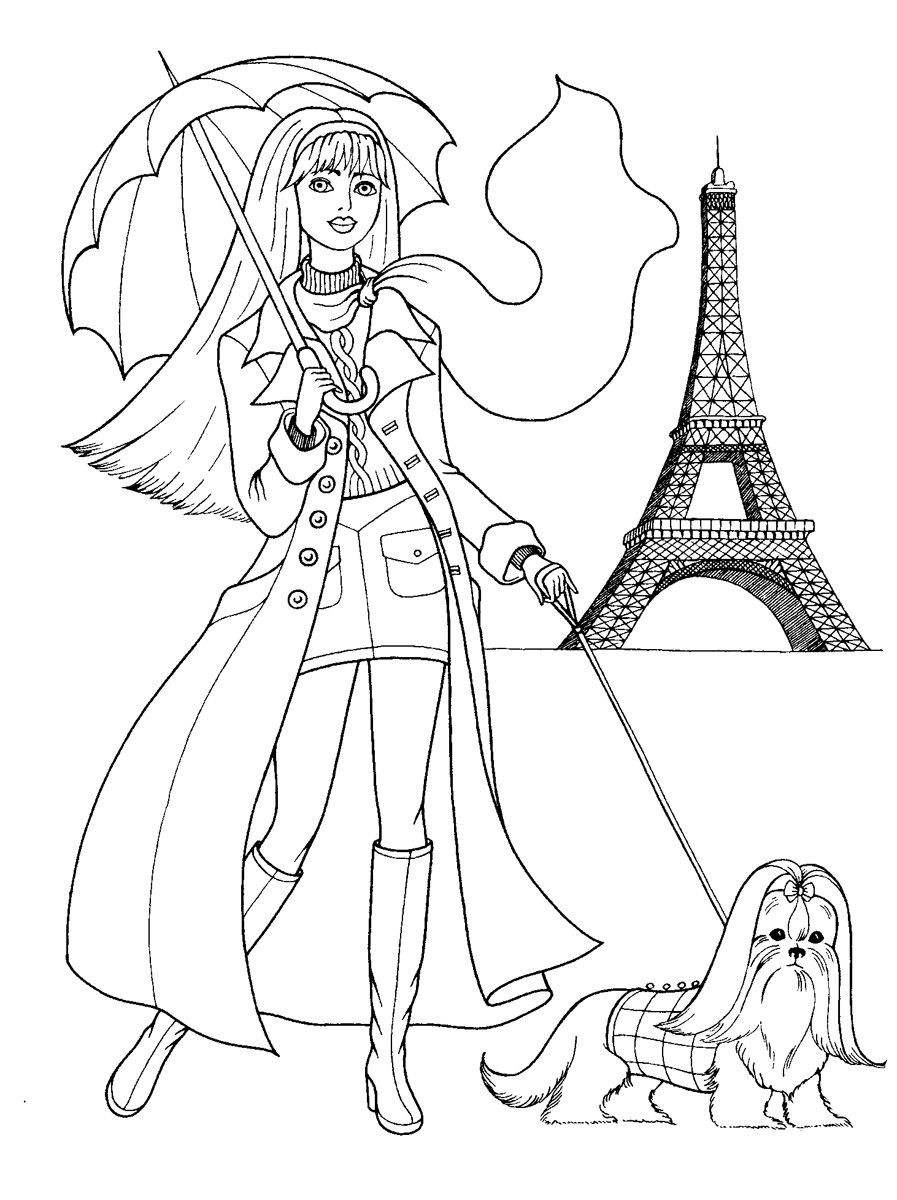 Coloring Book Games For Girls
 fashion coloring pages