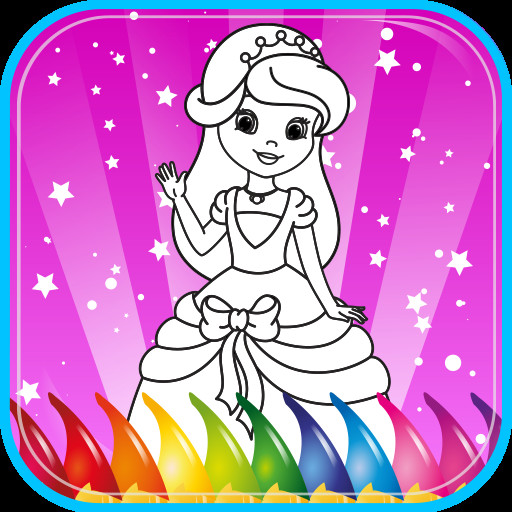 Coloring Book Games For Girls
 Amazon Princess Coloring Book for kids coloring game