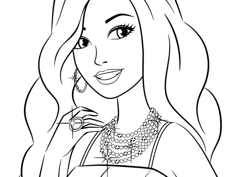 Coloring Book Games For Girls
 Barbie Coloring Pages