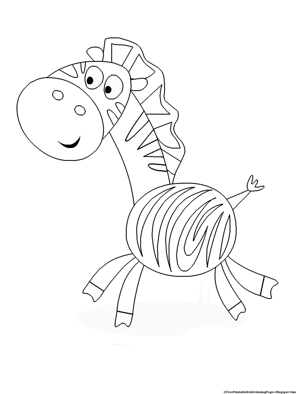 Coloring Book Pages To Print
 Zebra Coloring Pages Free Printable Kids Coloring Pages
