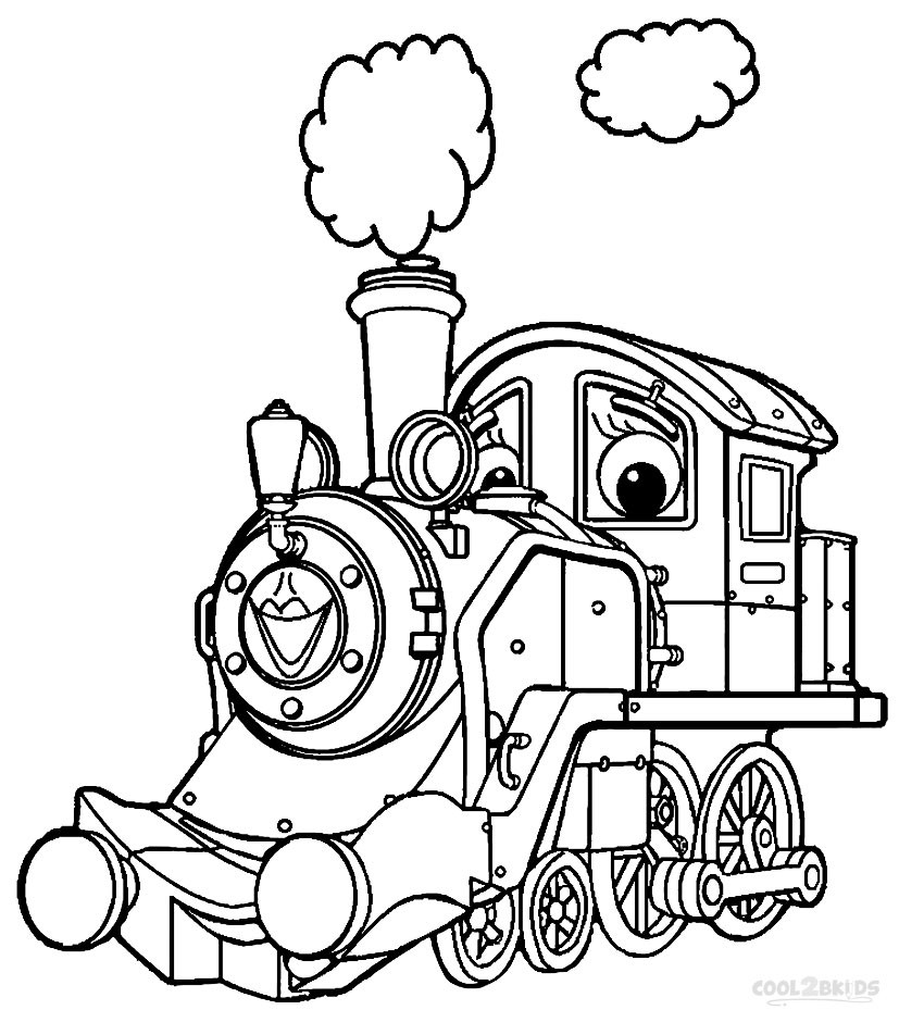 Coloring Book Printer
 Printable Chuggington Coloring Pages For Kids