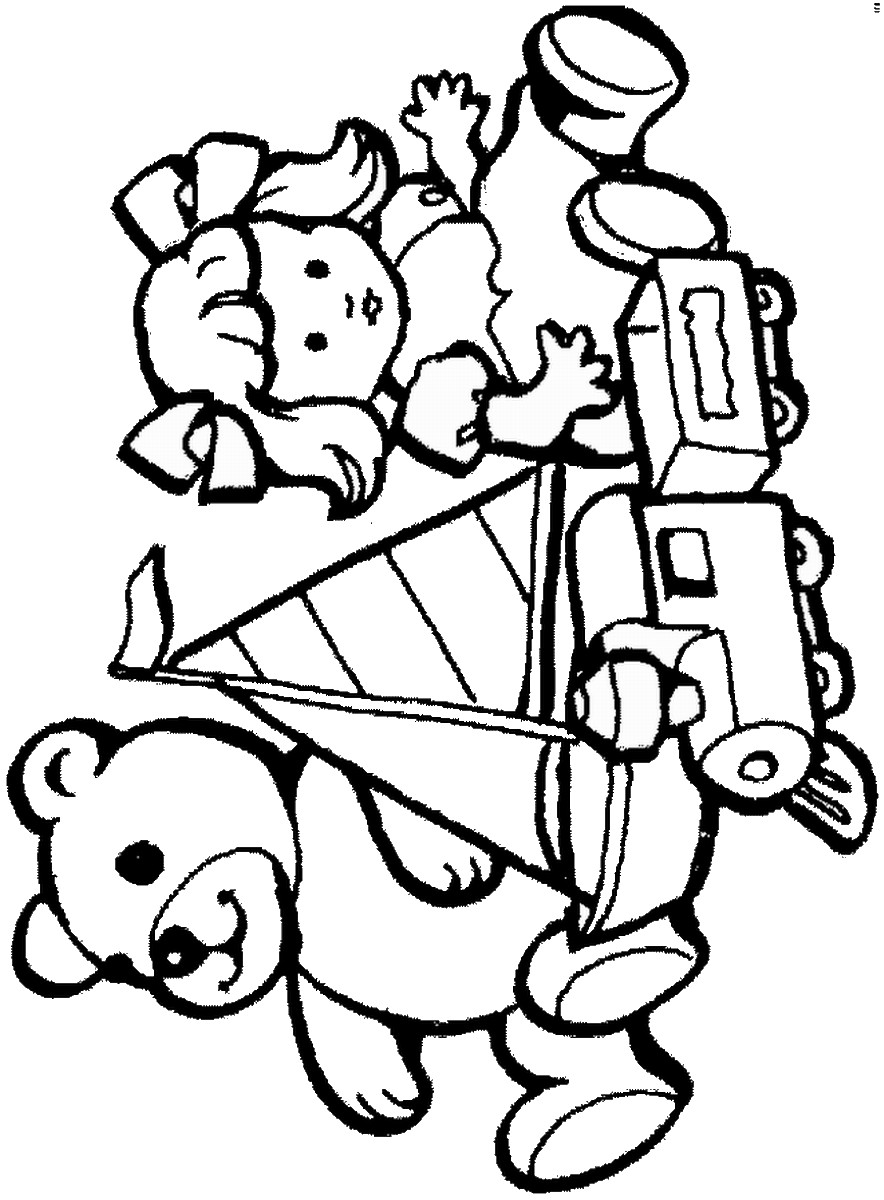 Coloring Book Printer
 Toys Coloring Pages