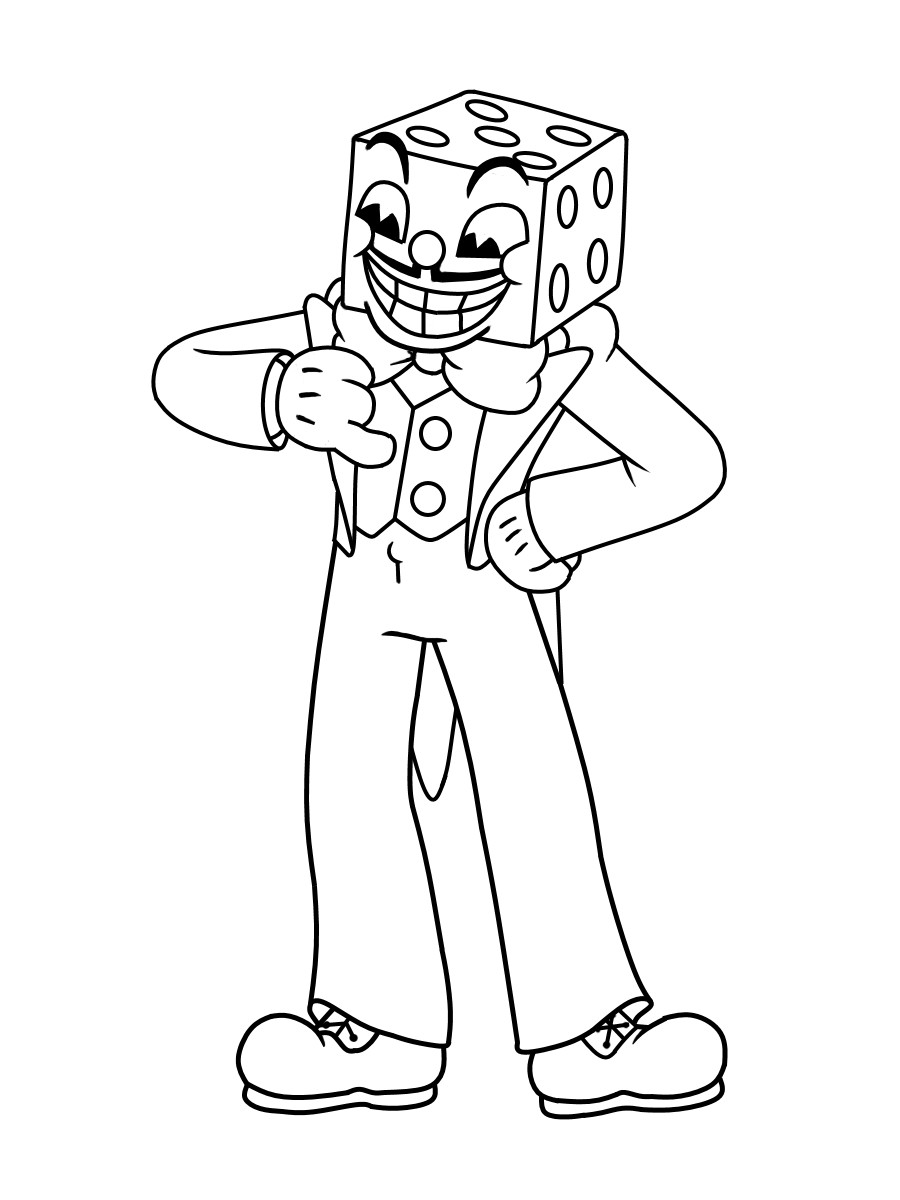 Coloring Book Printer
 Cuphead coloring pages