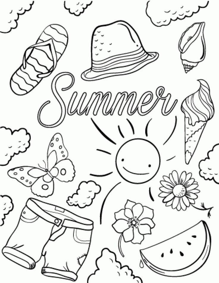 Coloring Book Printing Cost
 Download and print this Free Summer Coloring Pages