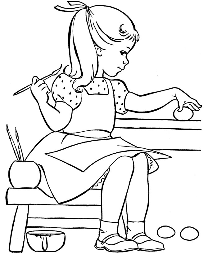 Coloring Books For Little Girls
 Free line Painting For Kids AZ Coloring Pages