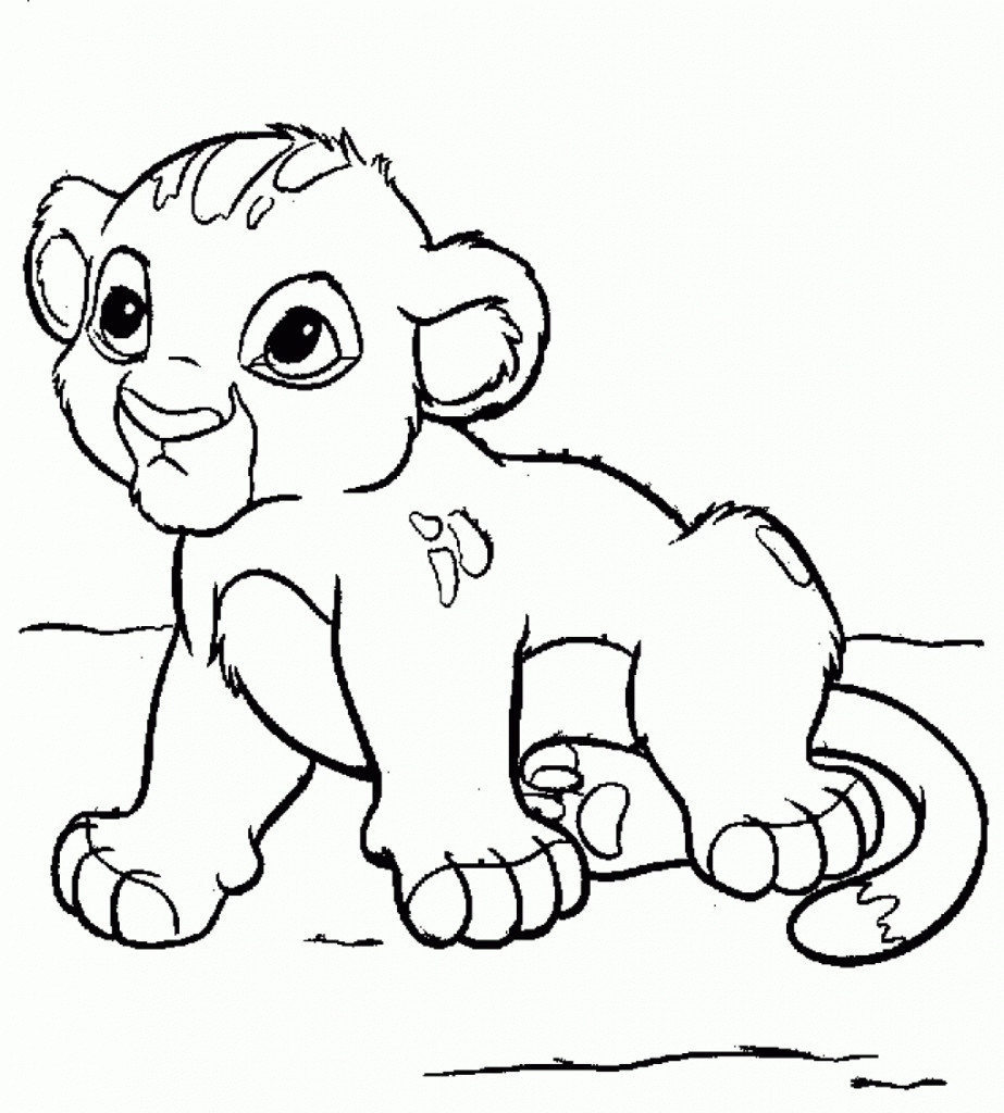 Coloring Books For Toddler
 Free Printable Simba Coloring Pages For Kids