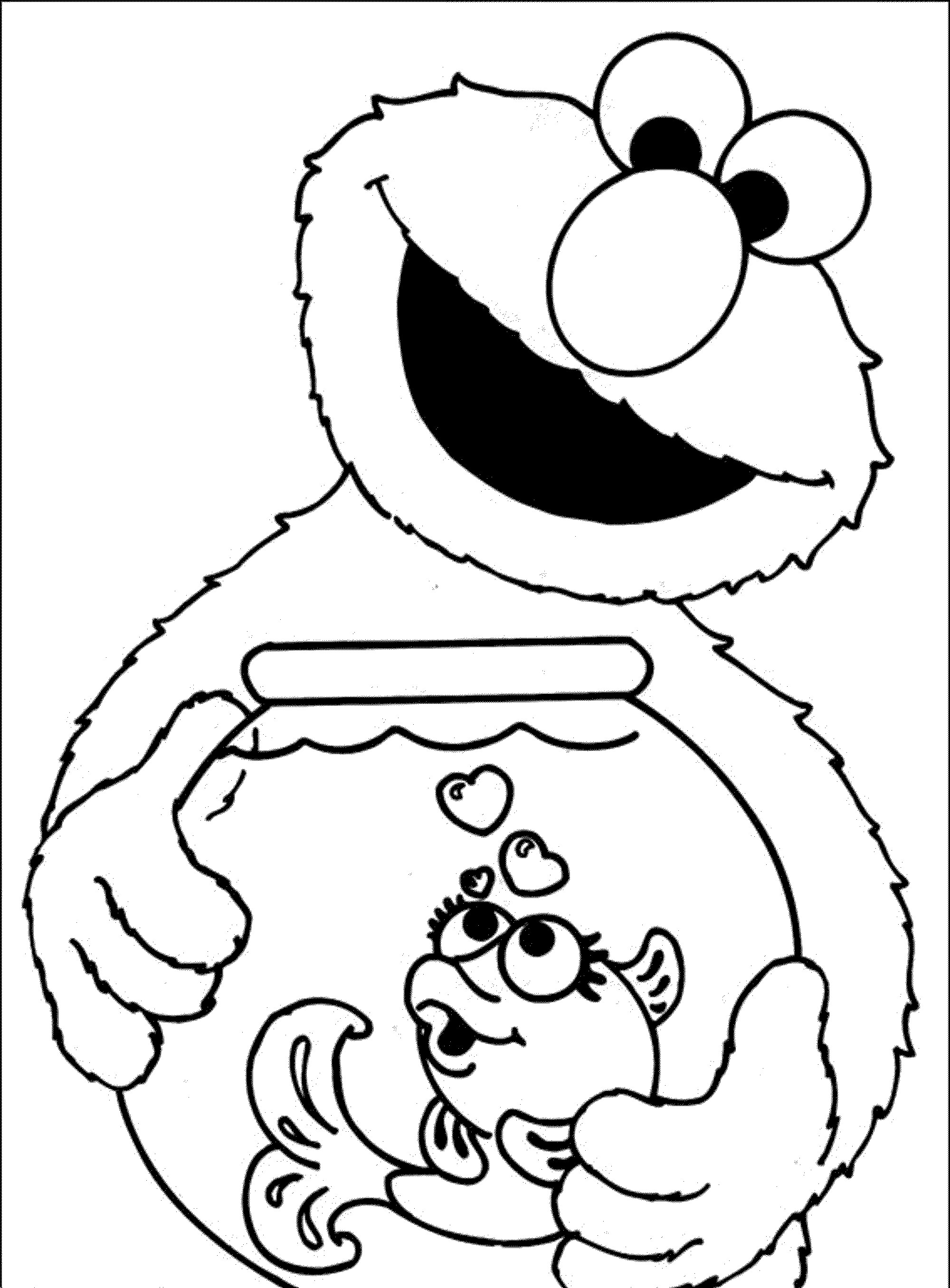 Coloring Books For Toddler
 Sesame Street Coloring Pages coloringsuite