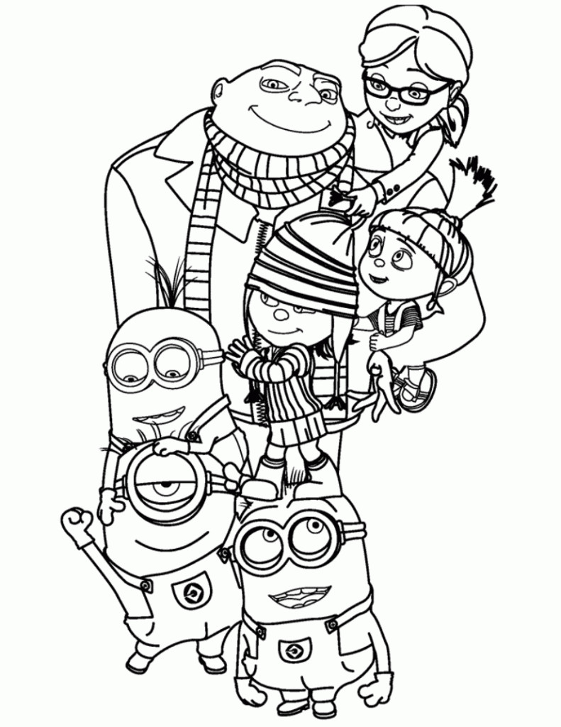 Coloring Books Printouts
 Minion Coloring Pages Best Coloring Pages For Kids