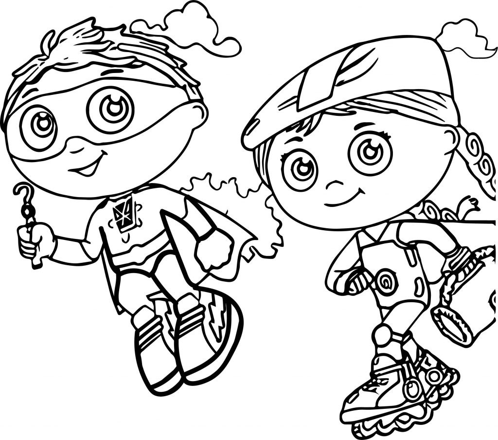 Coloring Books Printouts
 Super Why Coloring Pages Best Coloring Pages For Kids