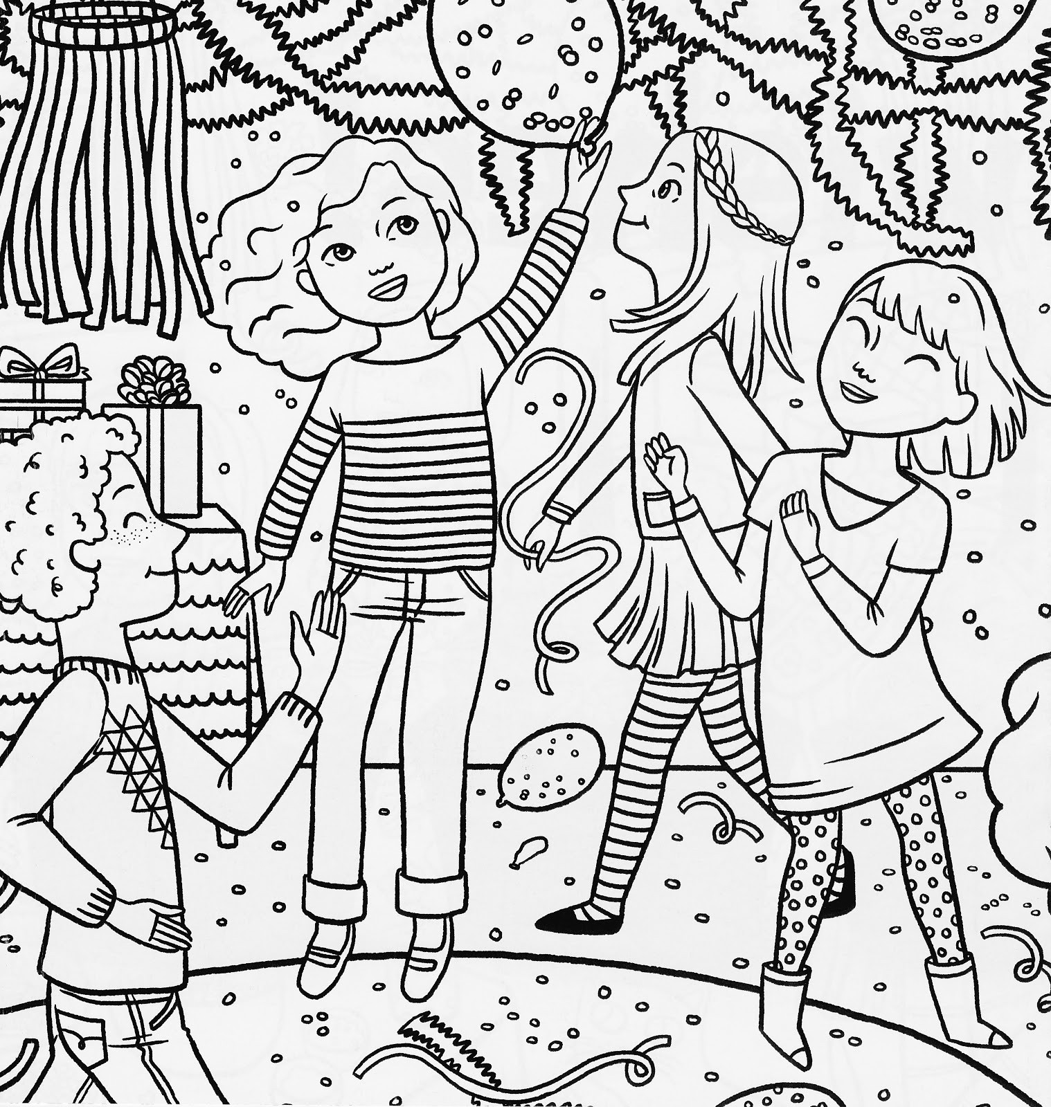 Coloring Pages American Girl
 Bonggamom Finds American Girl Magazine Special Birthday