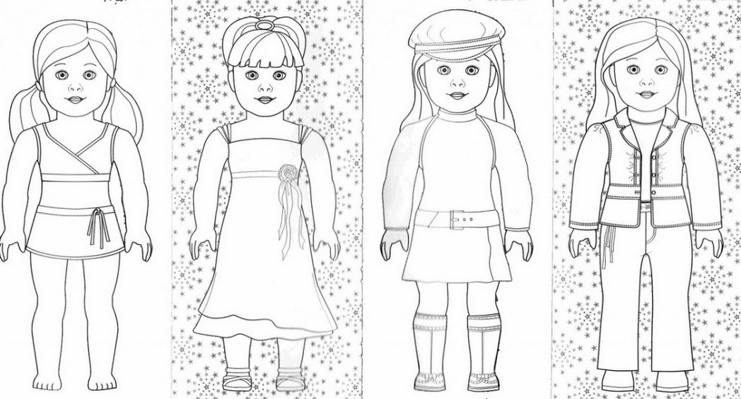 Coloring Pages American Girl
 american girl doll coloring pages Coloring Pages
