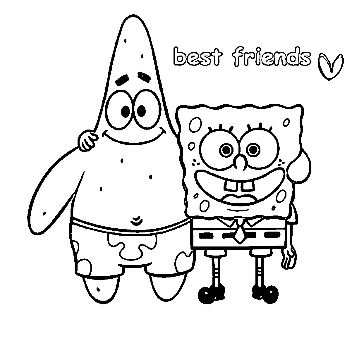 Coloring Pages Bff Boys Small
 Best Friend Coloring Pages coloringsuite