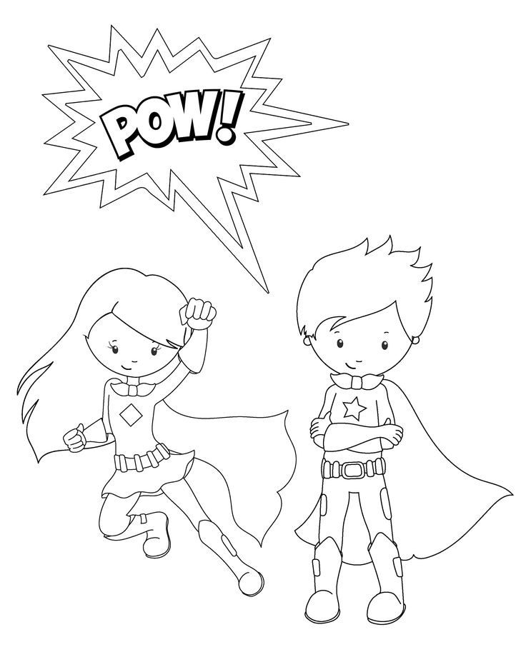 Coloring Pages Boys Are Whatever
 25 best ideas about Superhero Coloring Pages on Pinterest