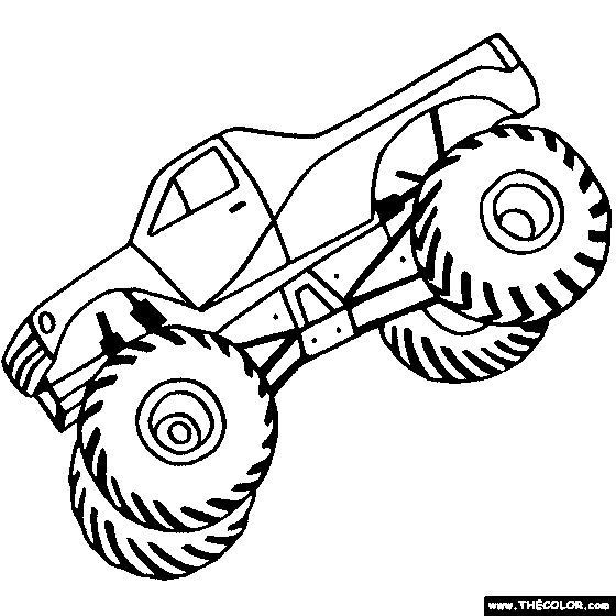 Coloring Pages Boys Monster Truck
 176 best Coloring Pages images on Pinterest