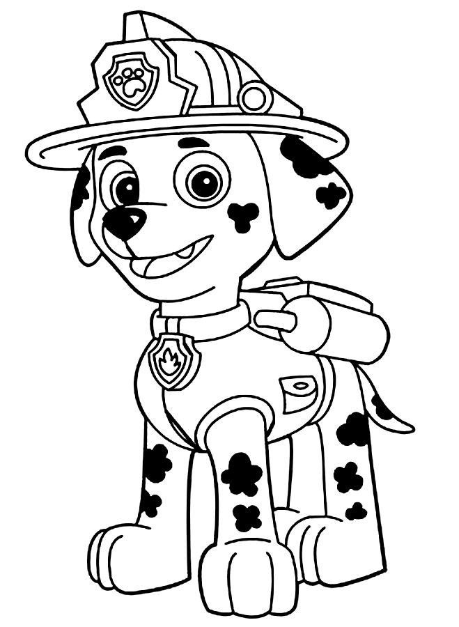 Coloring Pages Boys Paw Patrol Easter
 Paw Patrol Coloring pages Free Printables