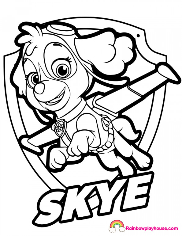 Coloring Pages Boys Paw Patrol Easter
 Paw Patrol Easter Coloring Pages at GetColorings