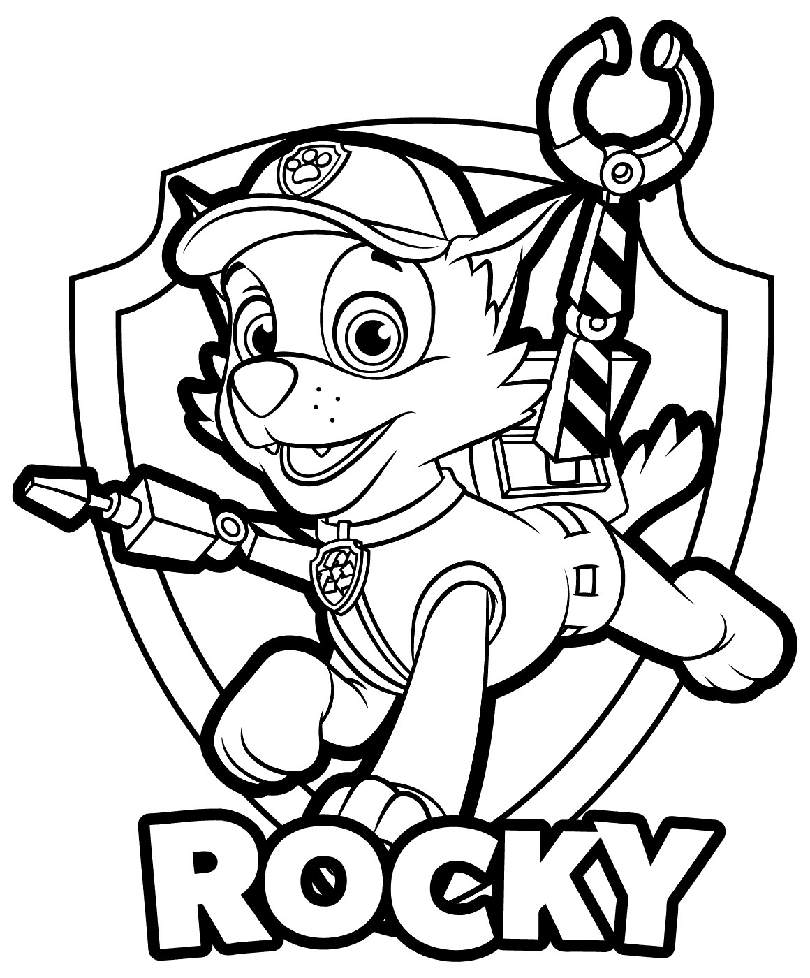Coloring Pages Boys Paw Patrol Easter
 Paw Patrol Coloring Pages