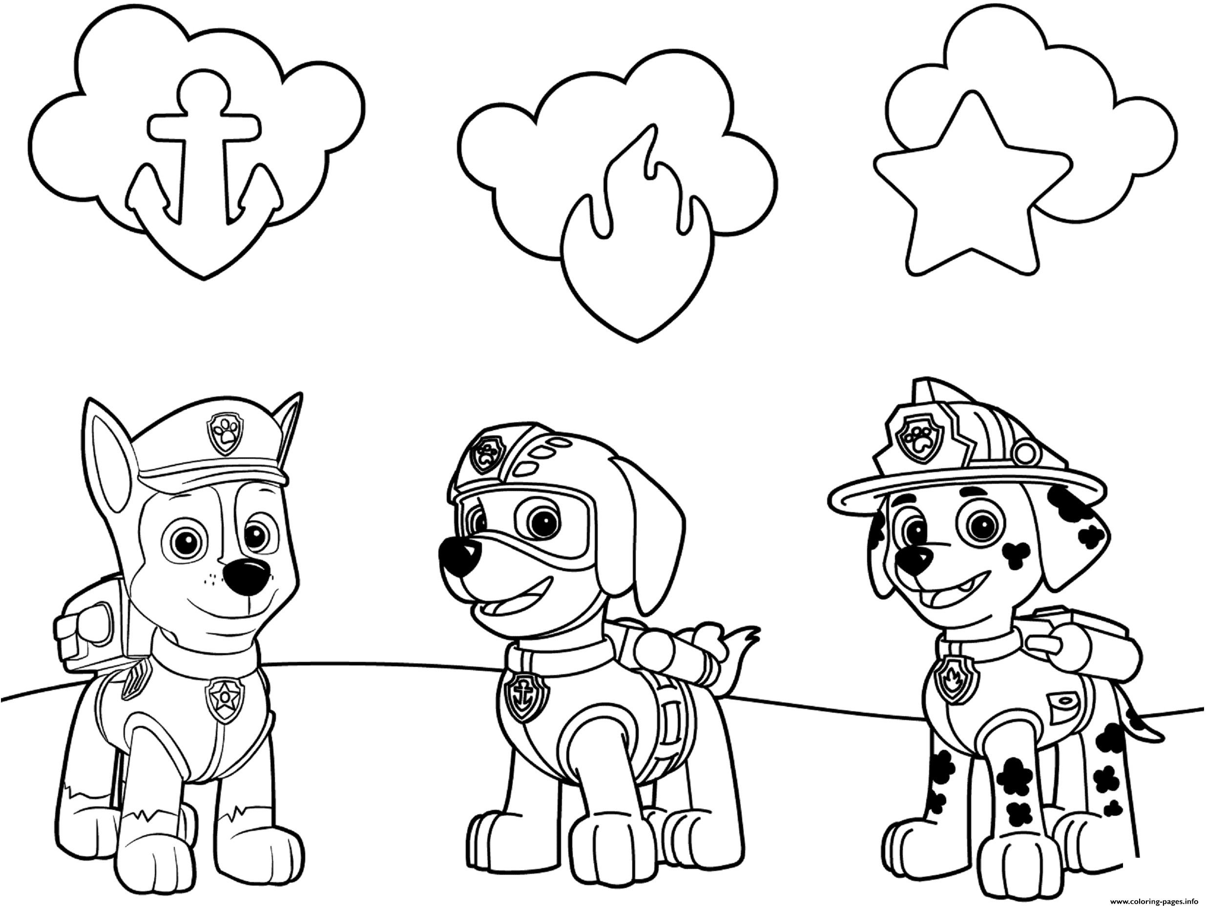 Coloring Pages Boys Paw Patrol
 FREE PAW Patrol Coloring Pages Happiness is Homemade