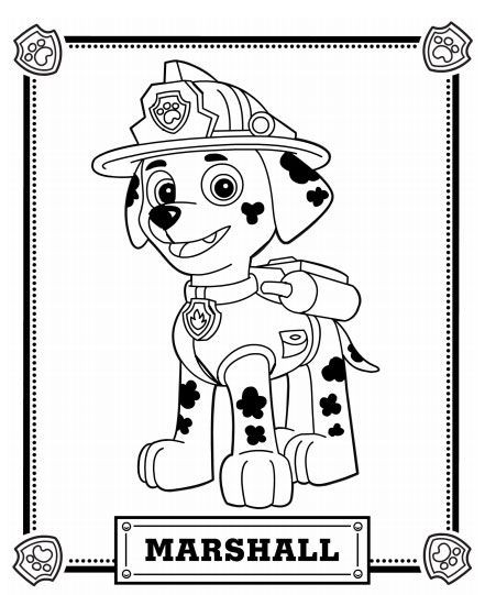 Coloring Pages Boys Paw Patrol
 77 best PAW Patrol images on Pinterest