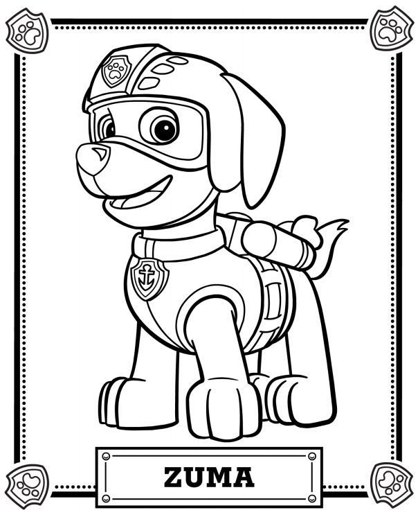 Coloring Pages Boys Paw Patrol
 Best 25 Paw patrol coloring ideas on Pinterest