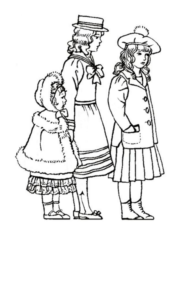 Coloring Pages Fashion Boys
 Children in C20th Costume History 1900 1910 Edwardian