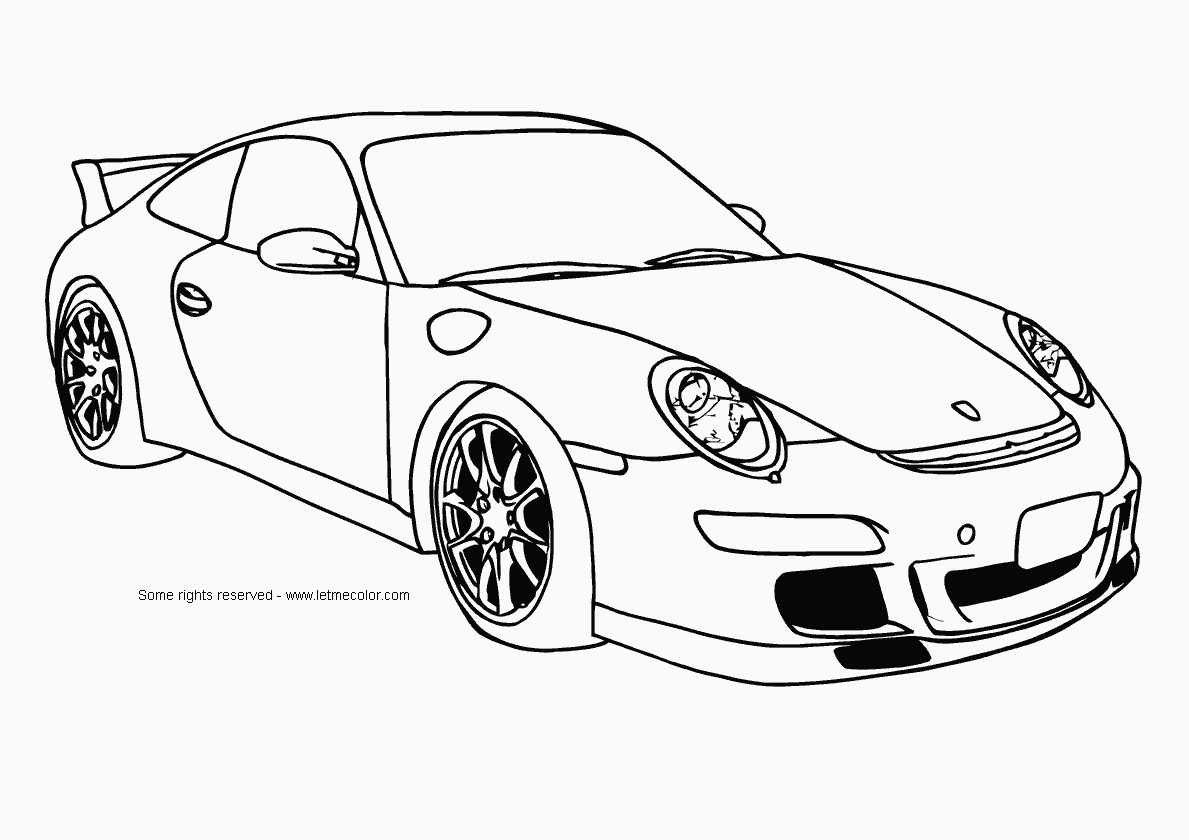 Coloring Pages For Adult Boys Cars
 Car Coloring Pages For Boys print