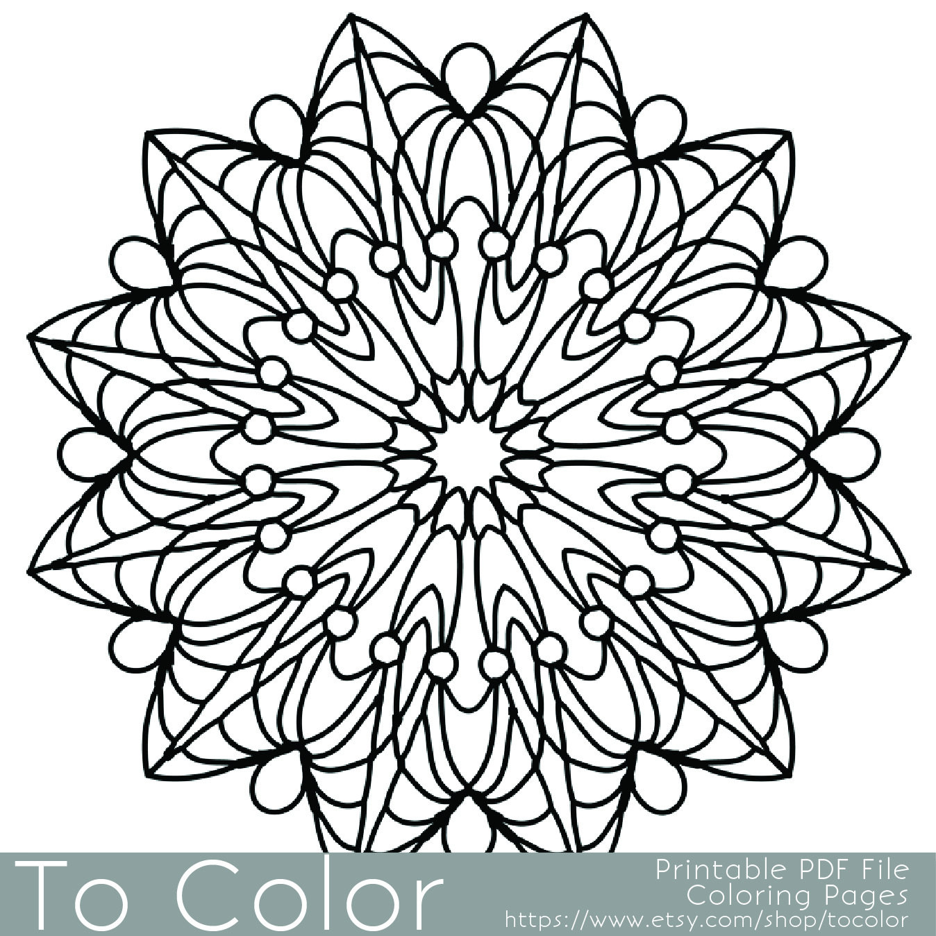 Coloring Pages For Adults Easy
 Simple Printable Coloring Pages for Adults Gel Pens Mandala