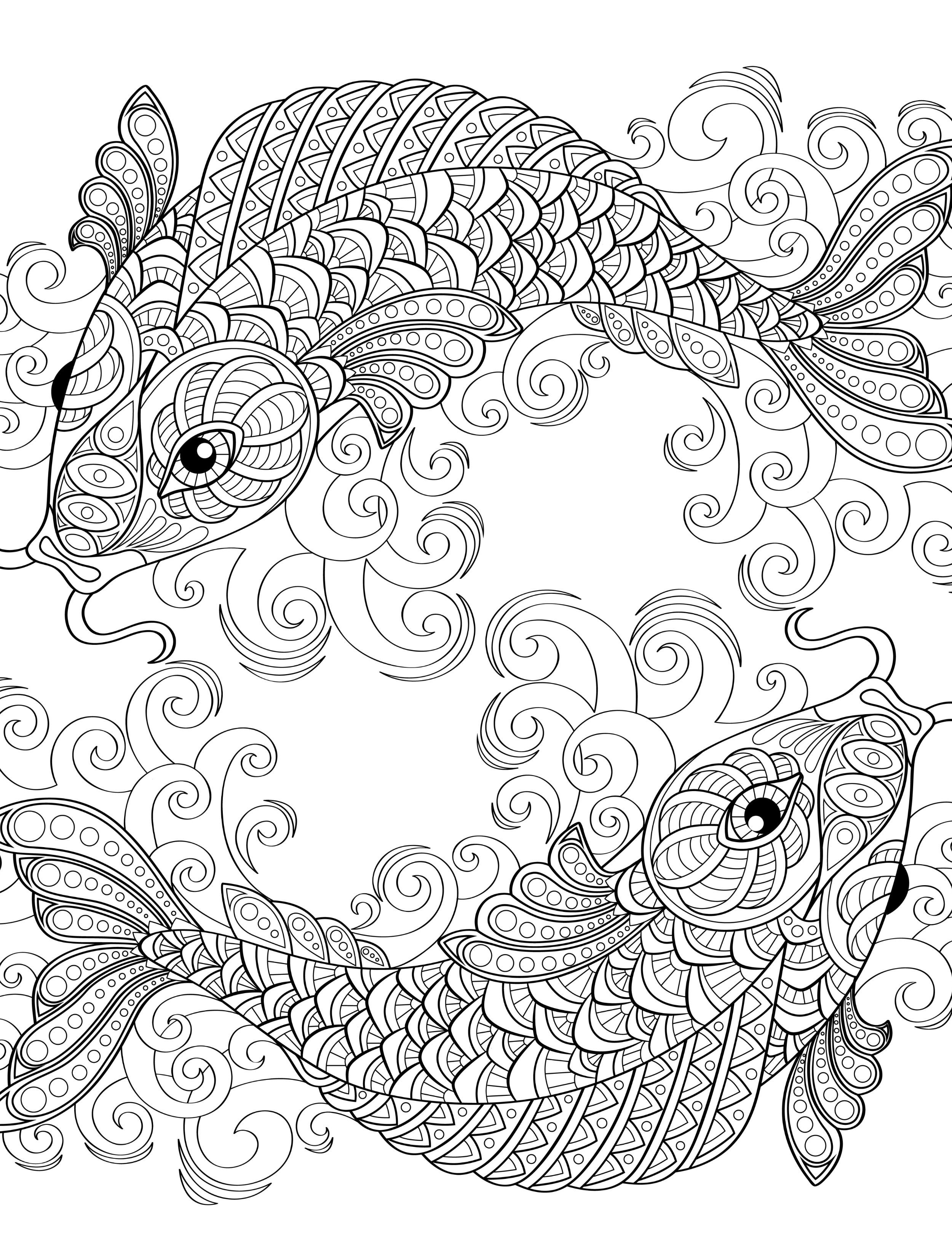 Coloring Pages For Adults Online
 18 Absurdly Whimsical Adult Coloring Pages
