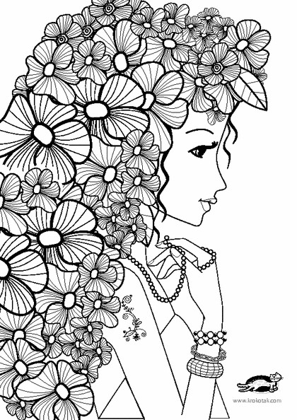Coloring Pages For Adults Slutty Girls
 KROKOTAK PRINT